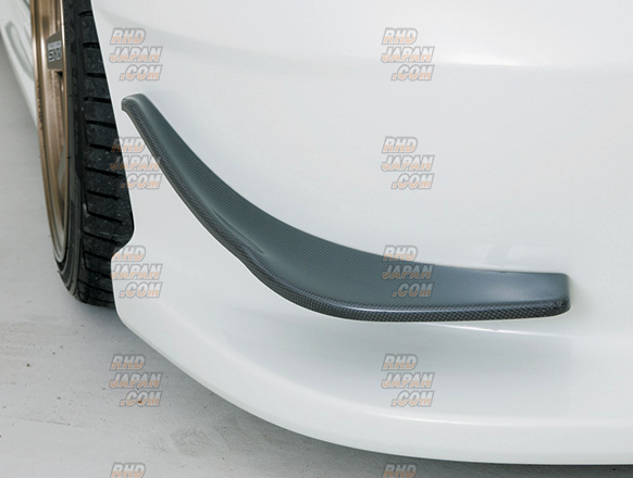 ings N-SPEC Front Bumper Type-E Canard Set FRP - Fairlady Z Z33